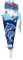 alles-meine.de GmbH BASTELSET Schultüte - Delfin - 85 cm - 6 - eckig - mit Holzspitze Zuckertüte