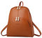 Nevenka Rucksack Damen Cityrucksack Daypack Tagesrucksack PU Leder Zweiwege Reißverschluss Elegantes Design