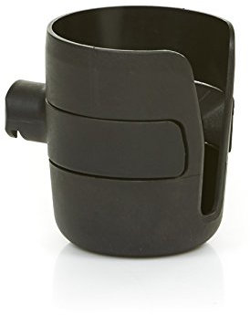 ABC Design Getränkehalter - Becherhalter für Kinderwagen & Buggy - praktisches Zubehör - einfache Befestigung - Farbe: black