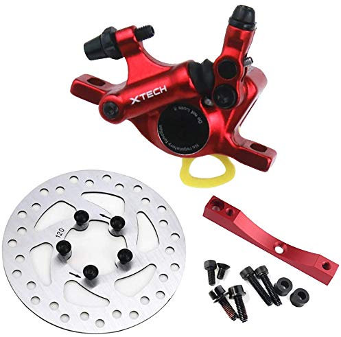 HORO.ES Kit pinza idraulica rigida XTECH Zoom + disco 120 mm + supporto + viti Xiaomi Scooter M365/PRO