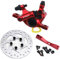 HORO.ES Kit pinza idraulica rigida XTECH Zoom + disco 120 mm + supporto + viti Xiaomi Scooter M365/PRO