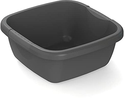 Rotho Daily Becken/Spülwanne, Kunststoff (PP recycelt), anthrazit, 5l