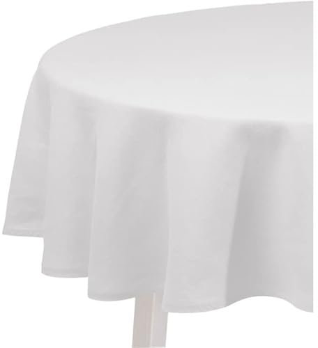 Pichler Pure Tischdecke rund Ø 170 cm weiß