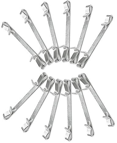 Early 2'' Double Loop Tool Box Drawer Slide Clips Snap on Tool Box Accessories Replacement Parts (12)