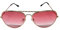 Vintange Sunglasses OCCHIALI DA SOLE A GOCCIA CLASSIC METAL MAVERICK UV400 MODELLO TOM CRIUCE FILM ATTORI HOLLYWOOD (ROSA)