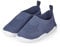 Sterntaler Badeschuhe einfarbig - Kinder Aquaschuhe schnelltrocknend - Unisex Schwimmschuhe, bequeme Strand Slipper, blau, Größe 24