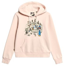 Superdry Damen New York Hoodie mit Grafikprint