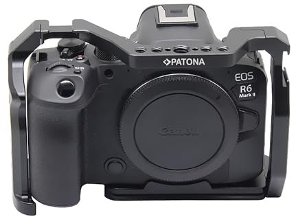 PATONA Premium Kamera Cage Käfig kompatibel mit Canon EOS-R6 Mark II, Kamerakäfig, Schutzrahmen