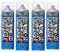Muc-Off Silicon Shine 500 ml, 4pk - Innovativo Spray Lucidante per Biciclette, Riduce l'Attrito e Dona una Finitura Lucida - Lucido per Biciclette di Tutti i Tipi