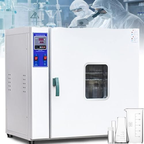 ZHJOPP Horno de Secado de Laboratorio Convección de Aire Forzado: Horno de Secado rápido a Temperatura Constante para Uso Industrial y científico, Horno de Laboratorio (43L)