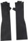Generic Lange Kompressionshandschuhe Handschutz Gaming Handschuhe Bequeme Fingerlose Handschuhe Fahrradhandschuhe für Outdoor Sportarbeit, S 36.5cmx10.2cm
