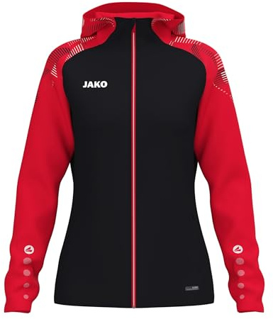 JAKO Kapuzenjacke Sonic – Sportjacke für Damen im dynamischen Style 100% Polyester, ideal für Sport und Alltag, optimale Passform
