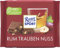 RITTER Tablette 100g Chocolat au Lait Rhum Raisin Noix