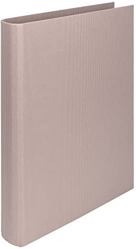 Rössler Papier 1316452490 - S.O.H.O. Ringbuch für DIN A4, 2,5 cm Füllhöhe, 2-Ring-Mechanik, Taupe, 1 Stück