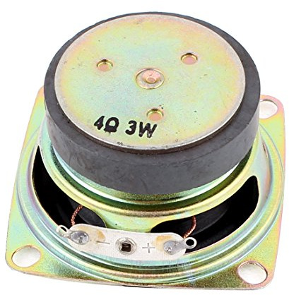sourcing map Multimedia 3W 3 Watt 4 Ohm 52mm Dia Aluminum Internal Magnet | Lautsprecher