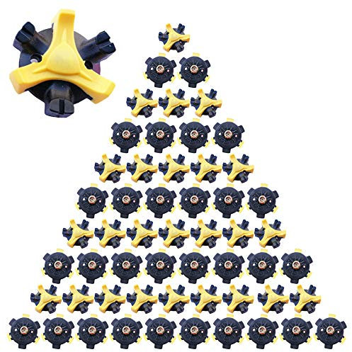 MamimamiH 56pcs Spikes-Tacchetti per Scarpe da Golf, Filettatura Stinger a Vite in Metallo per Scarpe da Golf