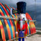CDL 120cm 484Ft Tall Life-Size Large/Giant Red Christmas Soldier On Stand Holds Axe For Indoor Outdoor Xmas/Event/Ceremonies/Commercial Decoration(4 Feet, Soldier Red K12)