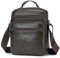 SPAHER Groß Herrentasche Leder Tasche Umhängetasche IPAD Handgelenktasche Schultertasche Business Männer Aktentaschen Handtaschen Rucksack Crossbody Sling Reisetasche für Arbeit Reise Alltagsleben