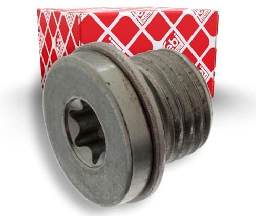febi bilstein 100496 Ölablassschraube mit Dichtring | 100496 passend für A1 A3 Ibiza Toledo