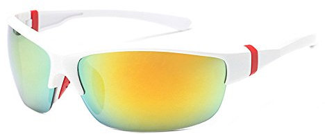 DAUCO Polarisierte Sportbrille Sonnenbrille Fahrradbrille mit UV400 Schutz für Damen & Herren Autofahren Laufen Radfahren Angeln Golf