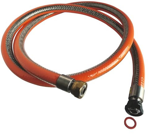 SOMATHERM FOR YOU, Flexible inox 1,5 m pour bouteille butane ou propane - Raccords écrou tournant 20/150 et 15/21 - Durée illimitée - Idéal pour alimentation gaz appareil
