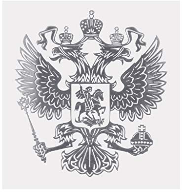 planuuik Wappen von Russland Autoaufkleber Russian Eagle Decal Stickers for Car Styling