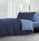 HomeLife Winterdecke Eineinhalb 220x250 - Extra Warme Bettdecke Winter - Weiche Winterbettdecke aus 100% Polyester - Steppdecke für Allergiker - Waschmachinenfeste Schlafdecke - Blau/Hellblau