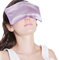 Dorime Yoga Eyepillows Seide gefüllt mit Leinsamen und Lavendel-Augen-Beutel für kalte und heiße Kompresse