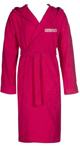 arena Zeppelin Light Junior Bademantel aus Baumwolle für Jungen und Mädchen, Baumwoll-Bademantel mit Kapuze und Taschen, Unisex-Bademantel aus Frottee, Angenehm und Leicht