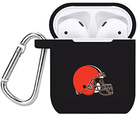 Game Time Cleveland Browns Schutzhülle kompatibel mit Apple AirPods Akkuhülle