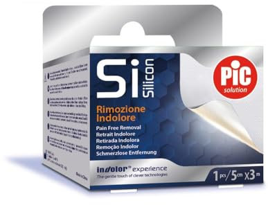 Silicon Cerotto Rimozione Indolore 5 cm x 3 m
