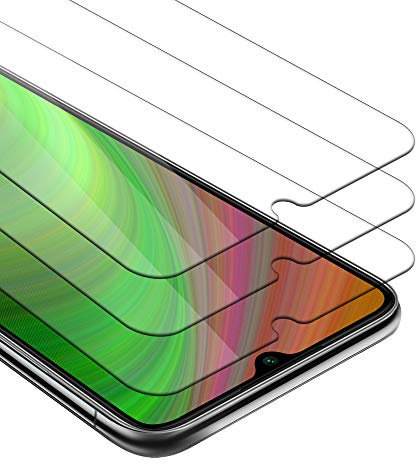 Cadorabo 3x Vidrio templado compatible con Xiaomi Redmi Note 8 en TRANSPARENCIA ELEVADA - Paquete de 3 Vidrio protector de pantalla (Tempered) en dureza 9H con compatibilidad touch 3D