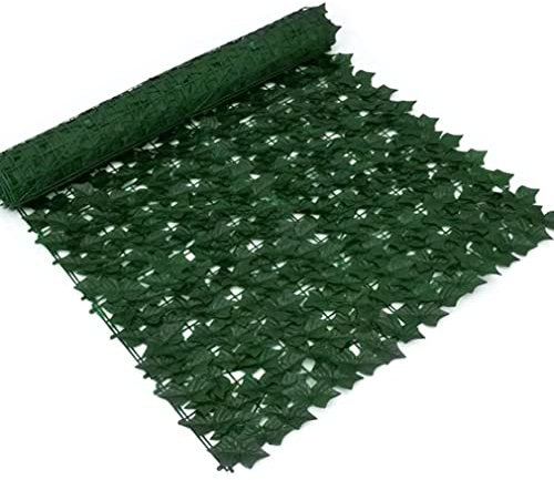 Künstliche Efeu Hecke Sichtschutz Sichtschutzwand Landschaftsbau Gartenzaun Balkonschirm Grün Kunststoff Garten Sichtschutzzaun HXJDP221130(Color:,Size:50X100cm)