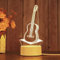 AKIS HOME 3D Nachtlicht, LED Illusion Lampe mit Smart Touch 7 Farben für Wohnzimmer Schlafzimmer, Geburtstagsgeschenk für Mädchen Junge (Gitarre, 7-farbig)