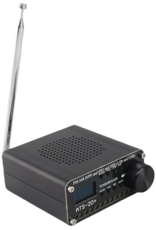 Si4732 Receptor de Radio Multibanda, Radio Am FM de Onda Corta, Grabadora de Radio Portátil FM Am SSB con Altavoz y Antena para Acampar Al Aire Libre en Casa