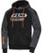 FLM Drift Sport Hoodie mit Protektoren - Schutzklasse A - Luftdurchlässig - CORDURA Verstärkung - Schwarz
