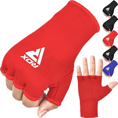 RDX Innenhandschuhe Boxen Muay Thai MMA Training, Elastisch Boxbandagen Kampfsport Sparring Handbandagen, Inner Boxing Gloves, Boxsack Punchingbälle Punchinghandschuhe