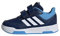 adidas Garçon Unisex Kinder Tensaur Hook and Loop Shoes Chaussures de Course, Dark Blue/Cloud White/Blue Burst, 23 EU
