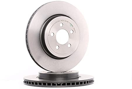 BREMBO 2x Bremsscheibe Vorne Ø345mm Höhe: 55mm Dicke: 28mm innenbelüftet 09.A404.11