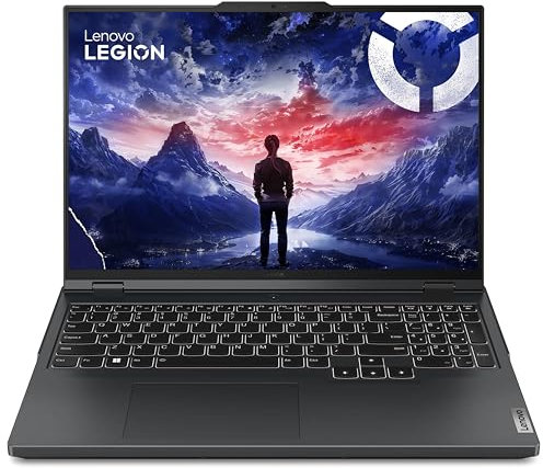 Lenovo Legion Pro 5 16IRX9 - Ordinateur Portable 16'' WQXGA 240Hz (Intel Core i7-14650HX, RAM 32Go, SSD 1To, NVIDIA RTX 4060 8Go, Windows 11 Home) Clavier AZERTY Français - Gris Onyx