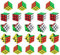 Mini Zauberwürfel Set, 24 Stück Speed Cube 3x3 Magischer Würfel, Original Zauberwürfel Cube Spielzeug für Kinder Erwachsene, Mini Würfel Puzzle für Geburtstags Geschenk, Reisespiele, Mitgebsel