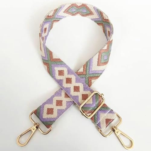 130 cm Taschengriff Taschengurt für Damen Abnehmbarer DIY Schulterhandtaschen-Zubehör Body Messenger Bag-Gurte-10–3,8 cm-Metallsilber