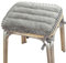ILiemao Sitzkissen Quadrat, Weiche rutschfeste Sitzauflage, Stuhlkissen für Meisten Stühle, Quadrat Stuhlhocker, Kissen für Garten, Büro, Schule, Terrasse, Bistro(D5,25x25)