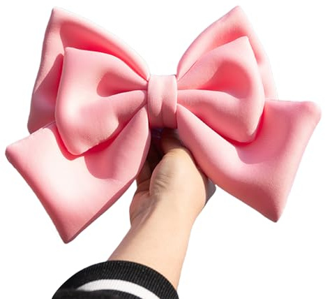 Ubxvamm - Motorcycle Helmets with Bow for Motorcycle Helmet Decoration Big Bow Design