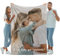 iDIY Coperta Personalizzata con Foto e Scritta - Plaid Personalizzato per Donna, Uomo, Coppia e Famiglia - Regali Personalizzati per San Valentino, Festa del Papà e Festa della Mamma - 1 Foto