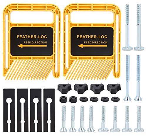 Featherboards for Table Saw, Adjustable ABS Router Table Fence Table Saw Fence Woodworking Tables Saws Miter Router Gauge Slot Tool for Table Saw,Router Table,Router Fence