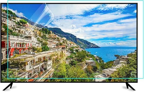 75-85 inch TV Screen Protector - Anti-Glare/Anti Blue Light/Anti Scratch/Anti-Fingerprint Film Filter - Damage Protection Panel - for Sharp, Sony, Curved Screen/Clear / 85inch 1902x1089mm