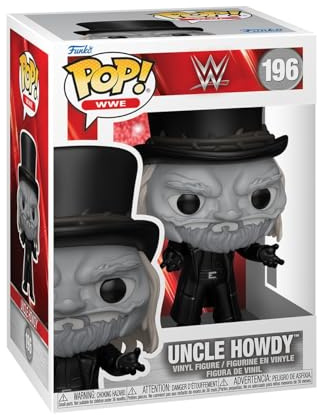 Funko POP! WWE: Uncle Howdy - 1 in 6 Chance of Rare Chase | Offizieller Fanartikel und Merch - Vinyl Sammelfigur als Regal Deko - Geschenkidee zum Geburtstag für Fans und Sammler