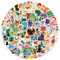 100 Pcs Pokkemon Stickers for Boy Waterproof Vinyl Video Game Stickers Merch for Party Supplies Decorations Favors, Vinyl Decal Luggage Case Phone Laptop Water Bottle.