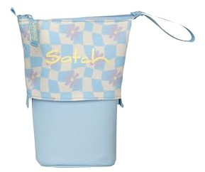 Satch Pencil Slider | Federmäppchen mit stehenden Stiftehaltern, 3 Innenfächern, Geheimfach und aus recycelten Materialien gefertigt